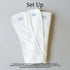 Cloth Bums Knight Night Nappy 2.0 + INSERT SET
